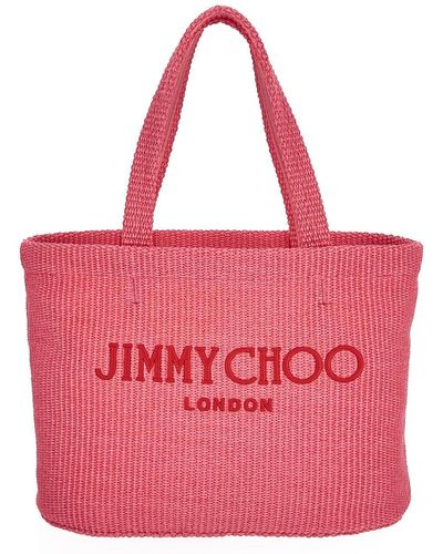 Jimmy Choo Beach Bag - Pink