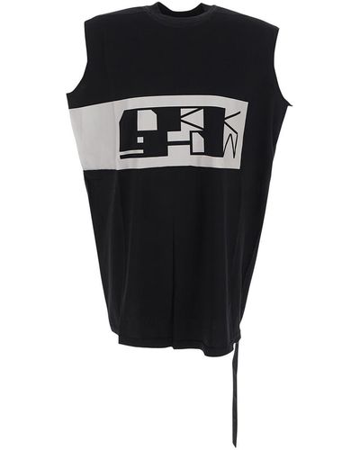 Rick Owens DRKSHDW Tarp T-Shirt - Black