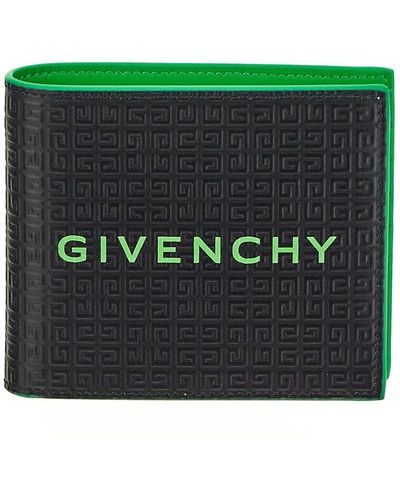 Givenchy Logo Wallet - Green