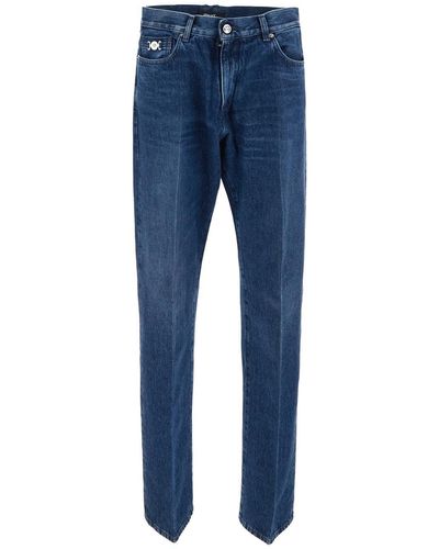 Versace Straight-fit Jeans - Blue