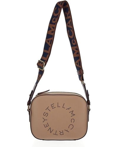 Stella McCartney Small Camera Bag Alter Mat - Natural