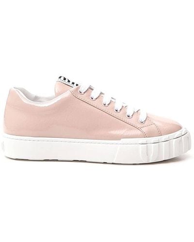 Miu Miu Powder Colored Sneakers - Pink