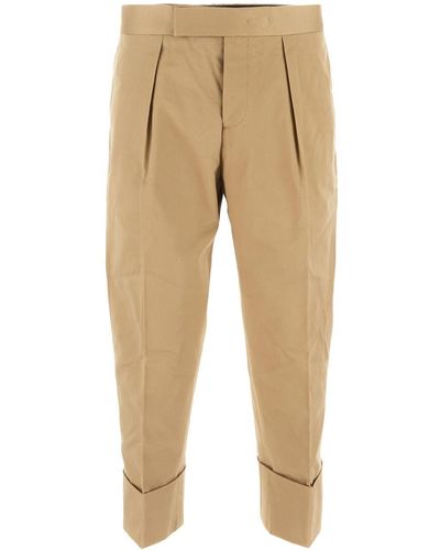 SAPIO Cotton Twill Pants - Natural