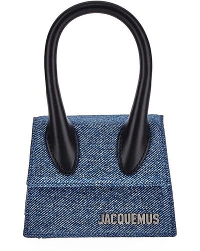 Jacquemus Le Chiquito Denim Top-handle Bag - Blue