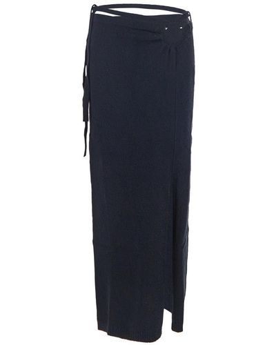 Erika Cavallini Semi Couture Null Midi Skirt - Blue