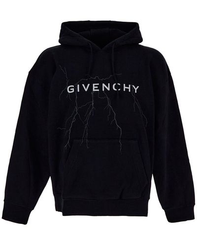 Givenchy Cotton Sweatshirt - Blue