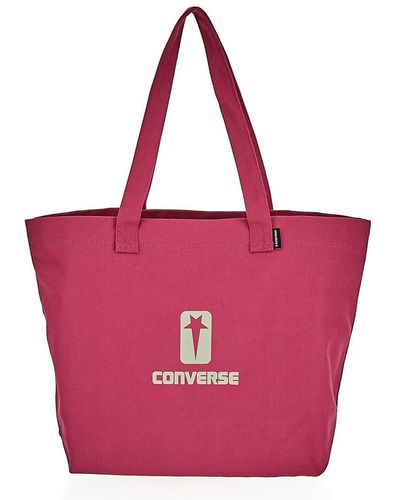 Rick Owens DRKSHDW x Converse Logo Tote Bag - Pink