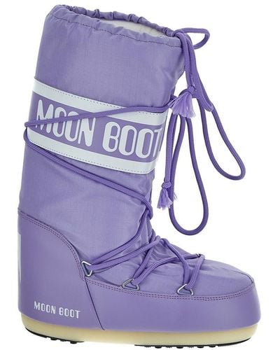 Moon Boot ® Icon Nylon Boot - Purple