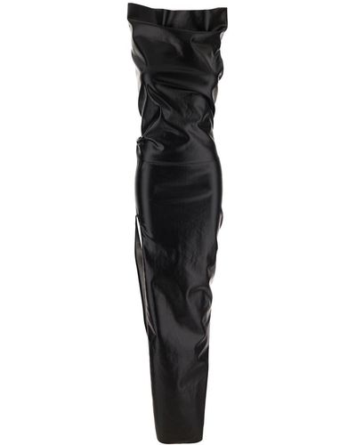 Rick Owens Athena Gown Dress - Black