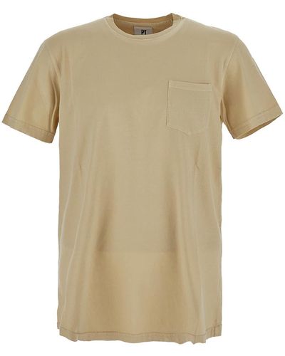 PT Torino Cotton T-shirt - Natural