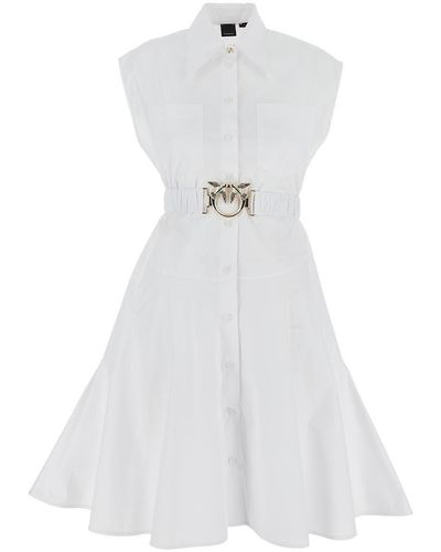 Pinko Anaceta Dress - White