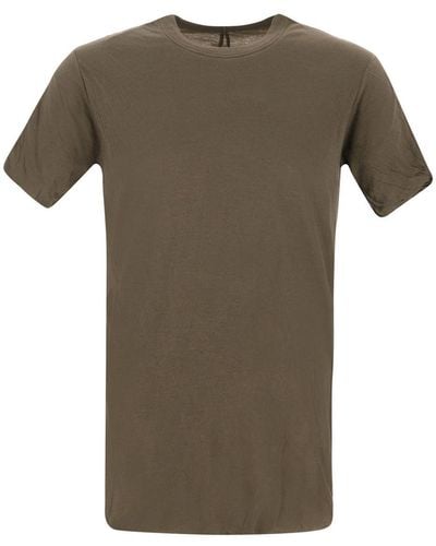 Rick Owens Double Layer T-shirt - Green