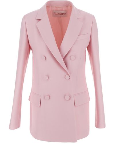 Valentino Wool Jacket - Pink