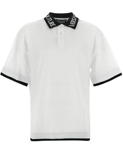 Versace Jeans Couture T-Shirts And Polos - White