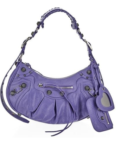 Balenciaga Le Cagole Small Bag - Purple