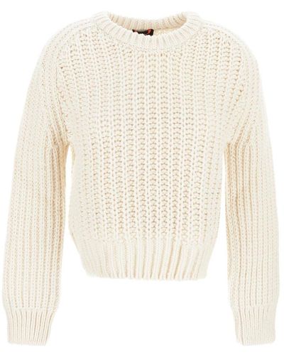 Parajumpers Crewneck Sweater - White