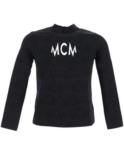 MCM Logo T-shirt - Black