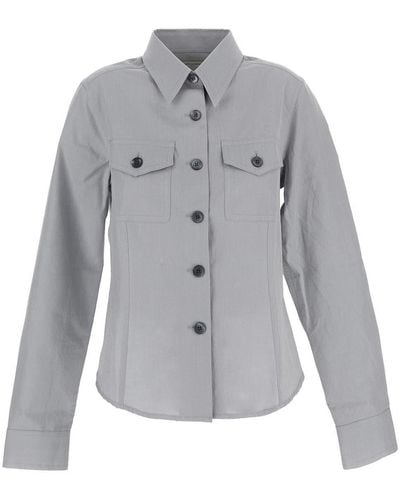 Dries Van Noten Cotton Shirt - Gray