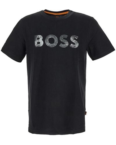 BOSS Logo T-shirt - Black