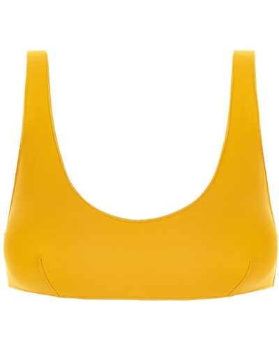 Oséree Yellow Bikini Top