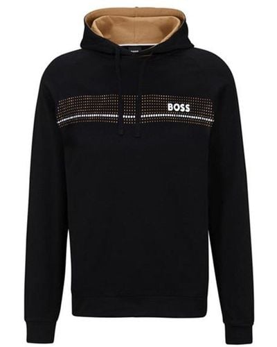 BOSS Cotton Sweatshirt - Black