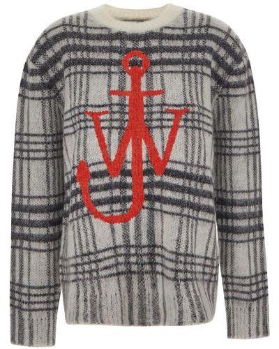 JW Anderson Anchor Knit Sweater - Gray