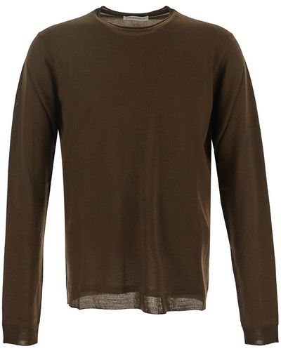 GOES BOTANICAL Crewneck Sweater - Brown