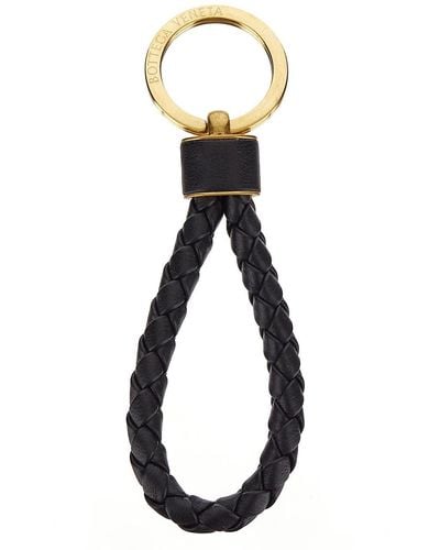 Bottega Veneta Key Ring - Black