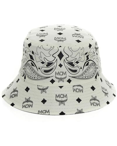MCM Cotton Logo Hat - Metallic
