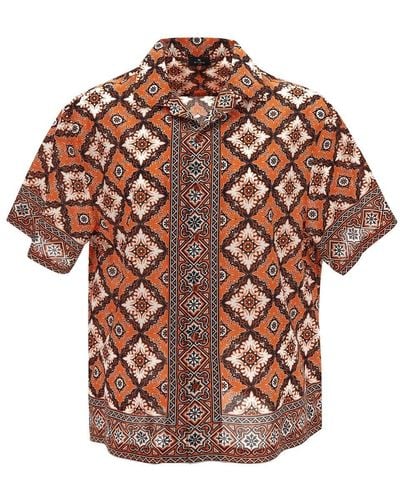 Etro Printed Shirt - Brown