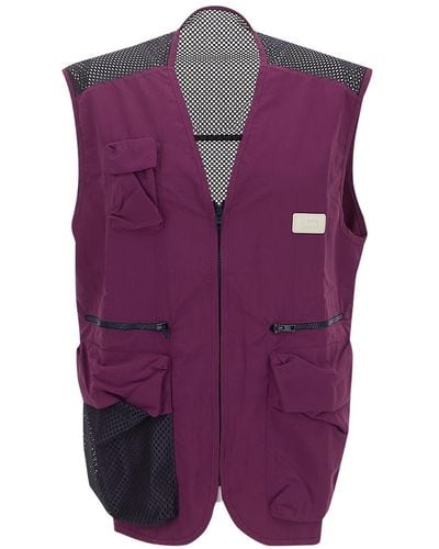 LC23 Nylon Vest - Purple
