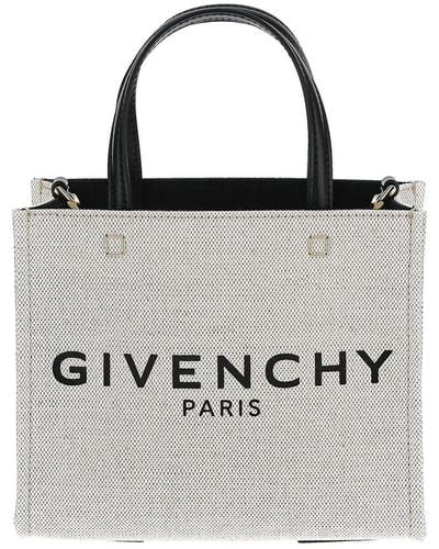 Givenchy Mini G Tote Shopping Bag - Natural
