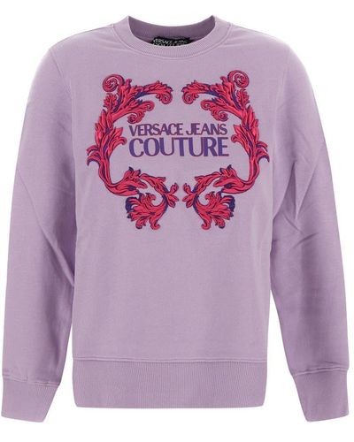 Versace Jeans Couture Logo Sweatshirt - Pink