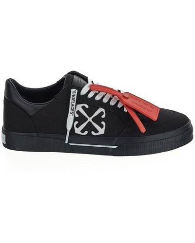 Off-White c/o Virgil Abloh New Low Vulcanized Sneaker - Black
