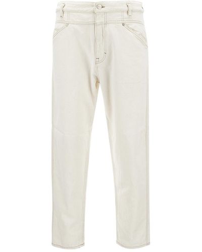 Closed X-lent Tapered Jeans - White