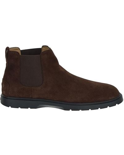 Tod's Summer Hybrid Trunk Boots - Brown