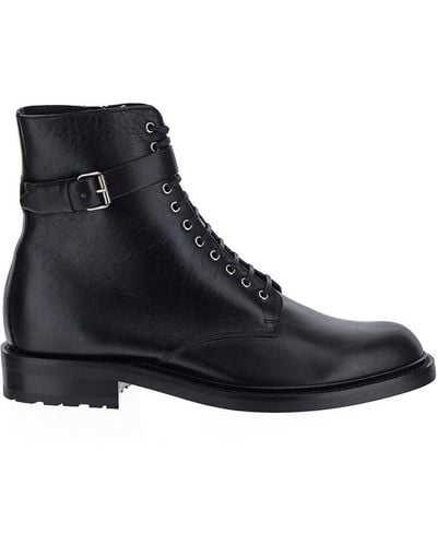 Saint Laurent Army Boot - Black