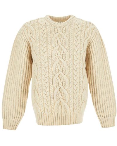 Dries Van Noten Mezzi Knit Sweater - White