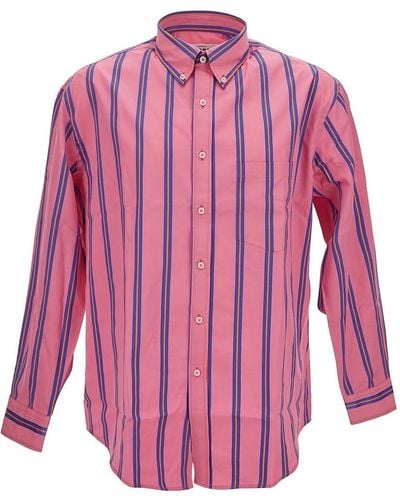 LC23 Multicolor Striped Shirt - Pink