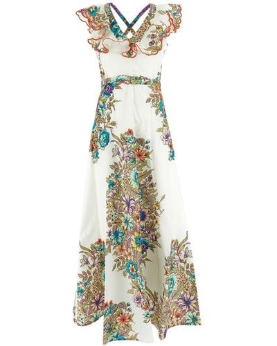 Etro Floral Dress - Multicolor