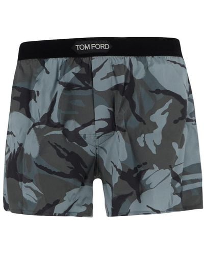 Tom Ford Silk Boxer - Gray