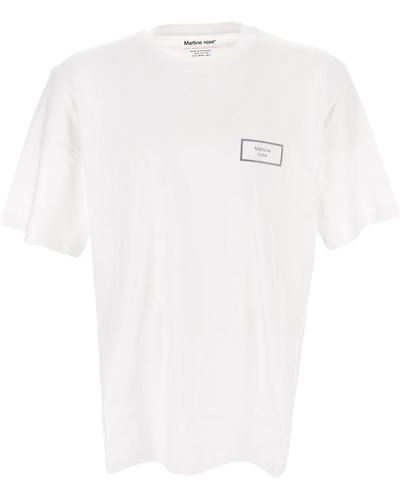 Martine Rose Logo T-shirt - White