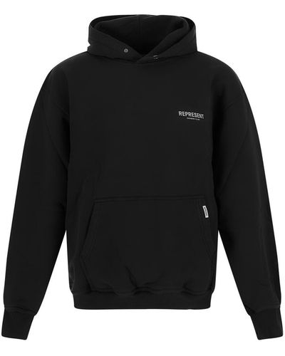 Represent Hoodie Sweatshirt - Black