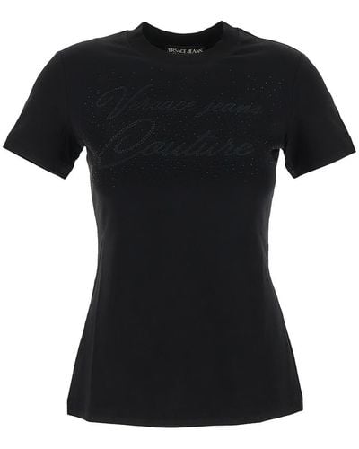 Versace Jeans Couture Logo T-shirt - Black