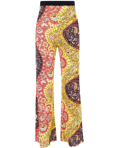 Etro Printed Pants - Multicolor