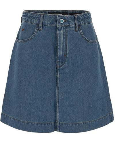 Jacob Cohen Denim Mini Skirt - Blue