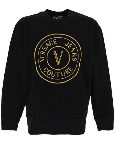 Versace Jeans Couture Logo Sweatshirt - Black