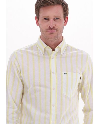 Tommy Hilfiger Casual-oberhemd Bold Oxford Stripe Rf Shirt - Natur