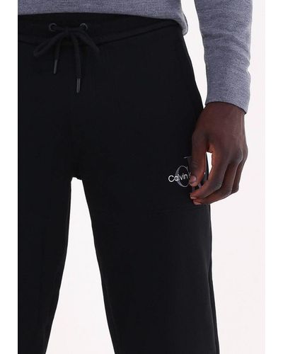 Calvin Klein Jogginghose Monologo Hwk Pant - Schwarz