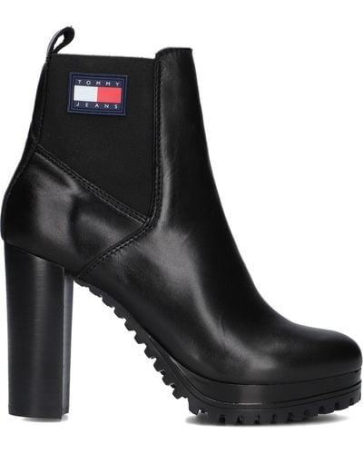 Tommy Hilfiger Stiefeletten Tjw New Ess High Heel Boot - Schwarz